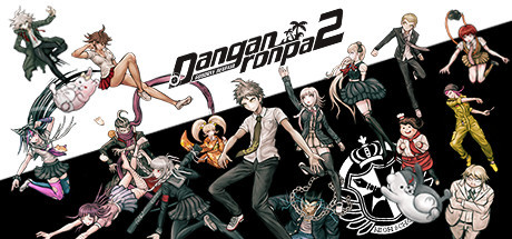 Danganronpa 2 karakterli başlık görseli